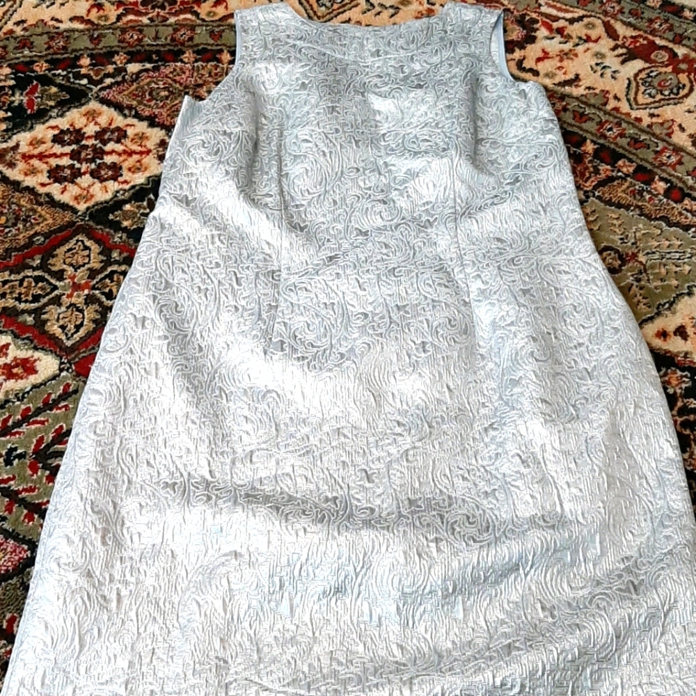 Avenue silver retro dress